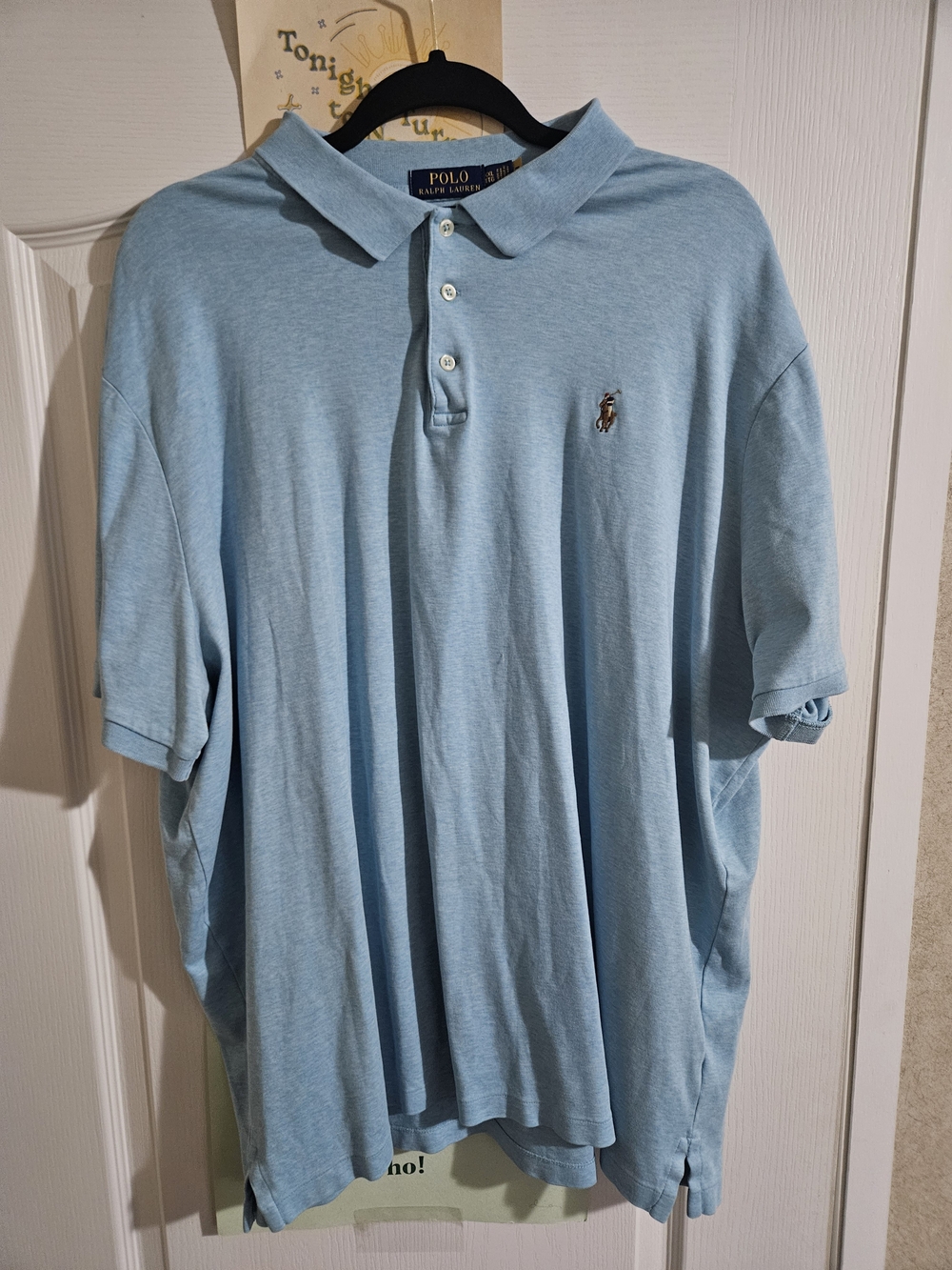 Polo by Ralph Lauren Light Blue Classic Cotton Polo Shirt
